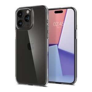 SPIGEN AIRSKIN HYBRID szilikon telefonvédő (ultravékony, 0.5 mm) ÁTLÁTSZÓ Apple iPhone 15 Pro