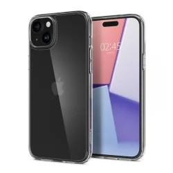   SPIGEN ALM FC képernyővédő üveg 2db (2.5D, ujjlenyomatmentes, extra karcálló, 9H, ultravékony, színkiemelés) ÁTLÁTSZÓ Apple iPhone 15