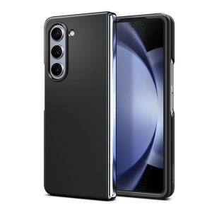 SPIGEN AIRSKIN szilikon telefonvédő (közepesen ütésálló) FEKETE Samsung Galaxy Z Fold5 5G (SM-F946)