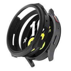   SPIGEN LIQUID AIR szilikon óra keret (ütésállóság) FEKETE Samsung Galaxy Watch 6 40mm (SM-R930)