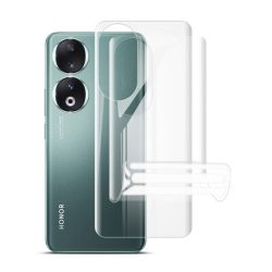   IMAK hátlapvédő fólia 2db (karcálló, ujjlenyomat mentes, full cover) ÁTLÁTSZÓ Honor 90 5G