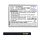 CAMERON SINO Li-Polymer akku (3,7V / 2000mAh, Samsung EB-BG525BBE kompatibilis) FEKETE Samsung Galaxy Xcover 5 (SM-G525F)