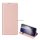 DUX DUCIS SKIN PRO tok álló, bőr hatású (FLIP, oldalra nyíló, kártyazseb, asztali tartó) RÓZSASZÍN Samsung Galaxy S23 FE (SM-S711)