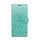 Tok álló, bőr hatású (FLIP, oldalra nyíló, asztali tartó funkció, csuklópánt, mandala minta) CYAN Xiaomi Redmi 12
