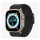 SPIGEN LITE FIT ULTRA pótszíj (egyedi méret, nagy, textil) FEKETE Apple Watch Series 1 42mm, Apple Watch Series 2 42mm, Apple Watch Series 3 42mm, Apple Watch Series 4 44mm, Apple Watch Series 5 44mm, Apple Watch Series 6 44mm, Apple Wa