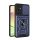 Defender műanyag telefonvédő (ütésállóság, szilikon belső, tartógyűrű, kameravédő) SÖTÉTKÉK Samsung Galaxy S23 FE (SM-S711)