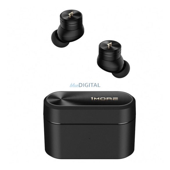 1MORE PistonBuds Pro bluetooth fülhallgató SZTEREO (v5.2, TWS, mikrofon, aktív zajszűrő + töltőtok) FEKETE
