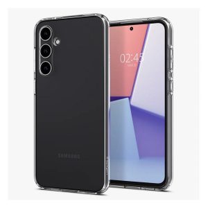 SPIGEN LIQUID CRYSTAL szilikon telefonvédő (ütésállóság, légpárnás sarok) ÁTLÁTSZÓ Samsung Galaxy S23 FE (SM-S711)