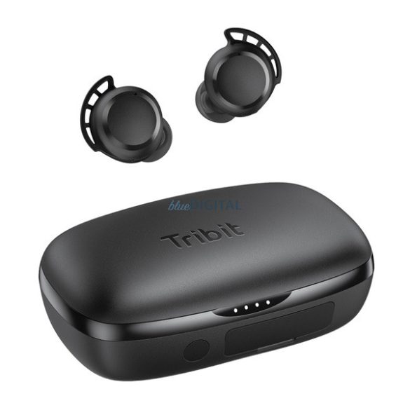 TRIBIT FLYBUDS 3 BTH92SC bluetooth fülhallgató SZTEREO (v5.3, TWS, mikrofon, zajszűrő, IPX7 vízálló + töltőtok) FEKETE