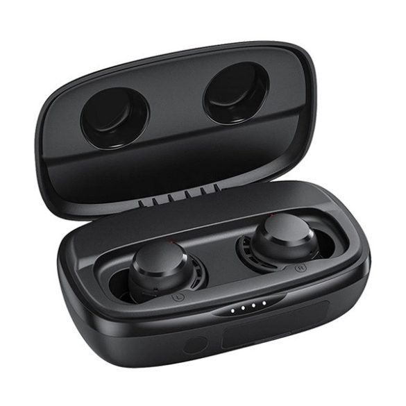 TRIBIT FLYBUDS 3 BTH92SC bluetooth fülhallgató SZTEREO (v5.3, TWS, mikrofon, zajszűrő, IPX7 vízálló + töltőtok) FEKETE