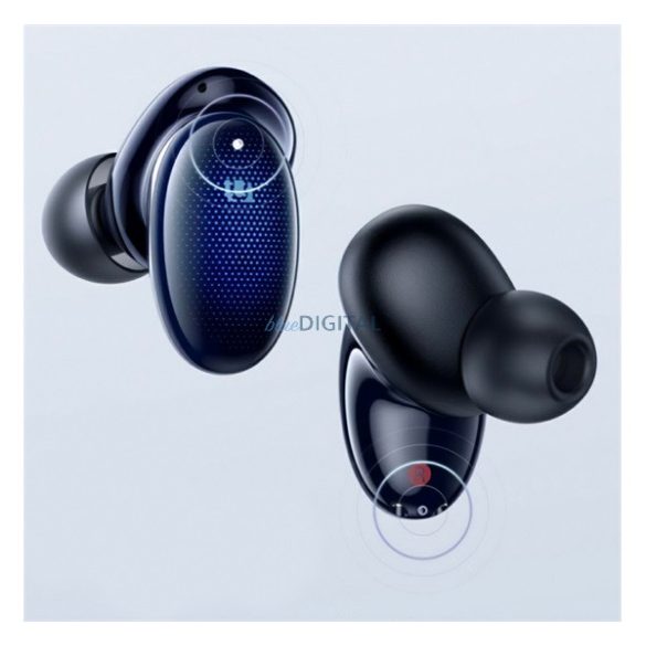 UGREEN HITUNE X5 bluetooth fülhallgató SZTEREO (v5.2, TWS, mikrofon, aktív zajszűrő, IPX5 vizálló + töltőtok) SÖTÉTKÉK