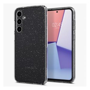 SPIGEN LIQUID CRYSTAL GLITTER szilikon telefonvédő (ütésállóság, légpárnás sarok) ÁTLÁTSZÓ Samsung Galaxy S23 FE (SM-S711)