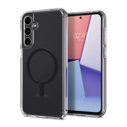   SPIGEN ULTRA HYBRID MAG műanyag telefonvédő (ütésállóság, légpárnás keret, MagSafe) FEKETE Samsung Galaxy S23 FE (SM-S711)