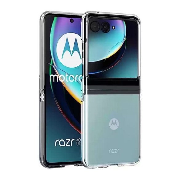 Szilikon telefonvédő (ultravékony) ÁTLÁTSZÓ Motorola Razr 40 Ultra (XT2321-3)