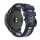 Pótszíj (egyedi méret, 20mm, szilikon, fekete csat, QuickFit csatlakozás) SÖTÉTKÉK/FEKETE Garmin Fenix 6S Pro Solar, Garmin Epix Pro (Gen2) 42mm, Garmin Fenix 5S, Garmin Fenix 5S Plus, Garmin Fenix 6S, Garmin Fenix 6S Pro, Garmin Fenix 6S Sapphire, G