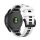 Pótszíj (egyedi méret, 26mm, szilikon, fekete csat, QuickFit csatlakozás) FEHÉR/FEKETE Garmin Epix Pro (Gen2) 51mm, Garmin Fenix 5X, Garmin Fenix 6X, Garmin Fenix 6X Pro, Garmin Fenix 6X Pro Sapphire, Garmin Fenix 6X Pro Solar, Garmin Fenix 7X, Garmi