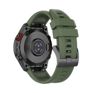 Pótszíj (egyedi méret, 20mm, szilikon, QuickFit csatlakozás) SÖTÉTZÖLD Garmin Epix Pro (Gen2) 42mm, Garmin Fenix 5S, Garmin Fenix 5S Plus, Garmin Fenix 6S, Garmin Fenix 6S Pro, Garmin Fenix 6S Pro Solar, Garmin Fenix 6S Sapphire, Garmin Feni