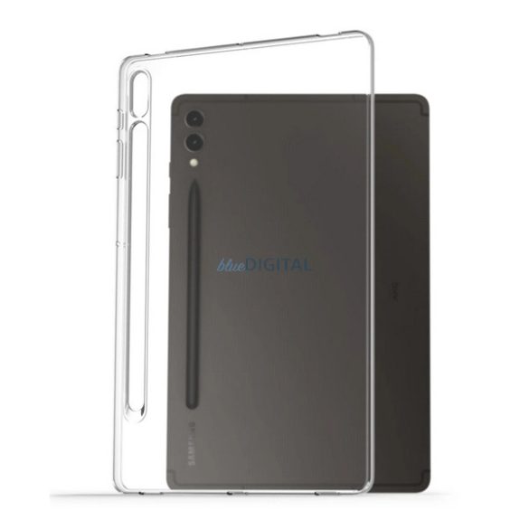 Szilikon telefonvédő (ultravékony) ÁTLÁTSZÓ Samsung Galaxy Tab S9 Plus WIFI (SM-X810), Galaxy Tab S9 Plus LTE (SM-X816)