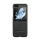NILLKIN QIN tok álló, bőr hatású (FLIP, kitámasztó, mágneses) FEKETE Samsung Galaxy Z Flip5 5G (SM-F731)