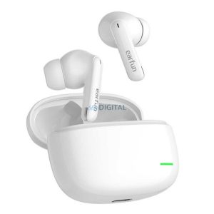 EARFUN AIR MINI 2 bluetooth fülhallgató SZTEREO (v5.2, TWS, mikrofon + töltőtok) FEHÉR