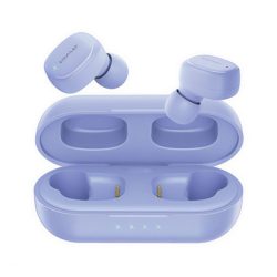   AWEI T13 PRO bluetooth fülhallgató SZTEREO (v5.1, TWS, vízálló, extra mini + töltőtok) LILA