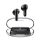 AWEI T85 bluetooth fülhallgató SZTEREO (v5.3, TWS, mikrofon, zajszűrő + töltőtok) FEKETE