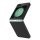 SPIGEN AIRSKIN PRO szilikon telefonvédő (közepesen ütésálló, karbon minta) FEKETE Samsung Galaxy Z Flip5 5G (SM-F731)