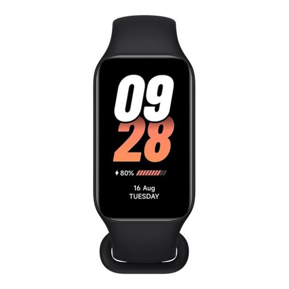 XIAOMI Smart Band 8 Active bluetooth okoskarkötő (v5.3, aktivitásmérő, alvásmonitor, 50 sport mód, vízálló) FEKETE