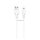 HOCO X13 adatkábel (USB - lightning, 100cm, törésgátló) FEHÉR HOCO X13 adatkábel (USB - lightning, 100cm, törésgátló) FEHÉR