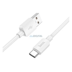 HOCO X96 adatkábel (USB - Type-C, 27W, gyorstöltő, 100cm) FEHÉR