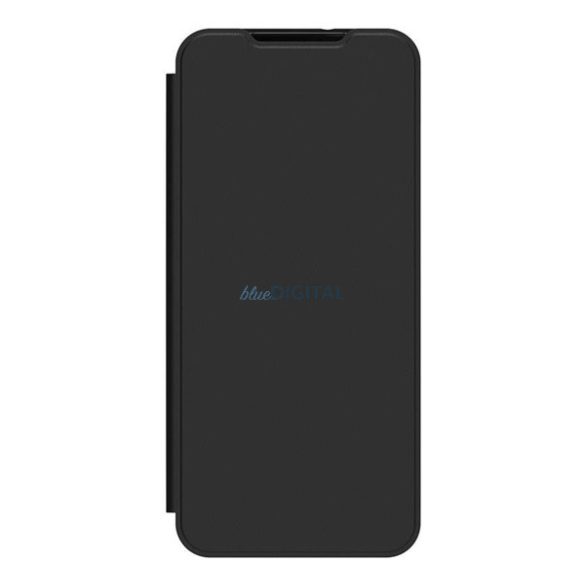 Designed for SAMSUNG tok álló (aktív FLIP, kártyazseb) FEKETE Samsung Galaxy A54 5G (SM-A546)