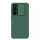 NILLKIN CAMSHIELD PRO műanyag telefonvédő (szilikon keret, ütésállóság, kameravédő, csíkos) SÖTÉTZÖLD Samsung Galaxy S23 FE (SM-S711)