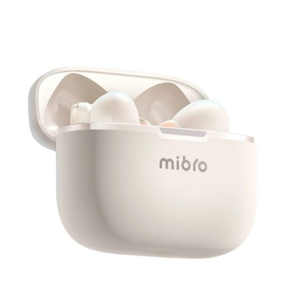 MIBRO EARBUDS AC1 bluetooth fülhallgató SZTEREO (v5.2, TWS, mikrofon, zajszűrő, IPX4 vízálló + töltőtok) FEHÉR