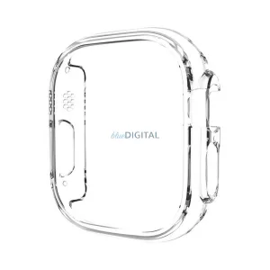 Műanyag keret (BUMPER, ütésállóság) ÁTLÁTSZÓ Apple Watch Ultra 3 49mm, Watch Ultra 2 49mm, Watch Ultra 49mm