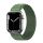 Pótszíj (egyedi méret, nagy, nylon, SPORT) VILÁGOSZÖLD Apple Watch Ultra 2 49mm, Watch Ultra 49mm, Watch Series 8 45mm