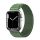 Pótszíj (egyedi méret, nylon, állítható, SPORT) VILÁGOSZÖLD Apple Watch Ultra 2 49mm, Watch Ultra 49mm, Watch Series 8 45mm