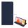 DUX DUCIS SKIN PRO tok álló, bőr hatású (FLIP, oldalra nyíló, bankkártya tartó, asztali tartó funkció) SÖTÉTKÉK Samsung Galaxy A15 (SM-A155), Galaxy A15 5G (SM-A156)