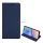 DUX DUCIS SKIN PRO tok álló, bőr hatású (FLIP, oldalra nyíló, bankkártya tartó, asztali tartó funkció) SÖTÉTKÉK Samsung Galaxy A05s (SM-A057F)
