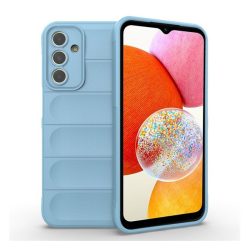   Szilikon telefonvédő (közepesen ütésálló, kamera védelem, 3D minta) VILÁGOSKÉK Samsung Galaxy A15 (SM-A155), Galaxy A15 5G (SM-A156)