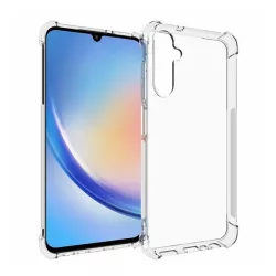   Szilikon telefonvédő (közepesen ütésálló, légpárnás sarok) ÁTLÁTSZÓ Samsung Galaxy A05s (SM-A057F)