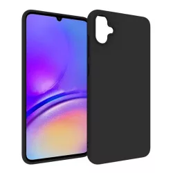   Szilikon telefonvédő (matt) FEKETE Samsung Galaxy A05 (SM-A055F)
