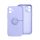 Szilikon telefonvédő (telefontartó gyűrű, mikrofiber plüss belső, beépített fémlemez, kamera védelem) LILA Samsung Galaxy A15 (SM-A155), Galaxy A15 5G (SM-A156)