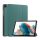 Tok álló, bőr hatású (aktív FLIP, oldalra nyíló, TRIFOLD asztali tartó funkció) SÖTÉTZÖLD Samsung Galaxy Tab A9 LTE (SM-X115), Galaxy Tab A9 WIFI (SM-X110)