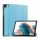 Tok álló, bőr hatású (aktív FLIP, oldalra nyíló, TRIFOLD asztali tartó funkció) VILÁGOSKÉK Samsung Galaxy Tab A9 LTE (SM-X115), Galaxy Tab A9 WIFI (SM-X110)