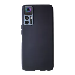 Szilikon telefonvédő (matt) FEKETE TCL 30 4G