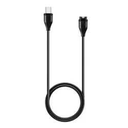   Töltőkábel (Type-C - Garmin, 54cm) FEKETE Garmin Enduro 2 , Vivomove Trend, Vivomove HR