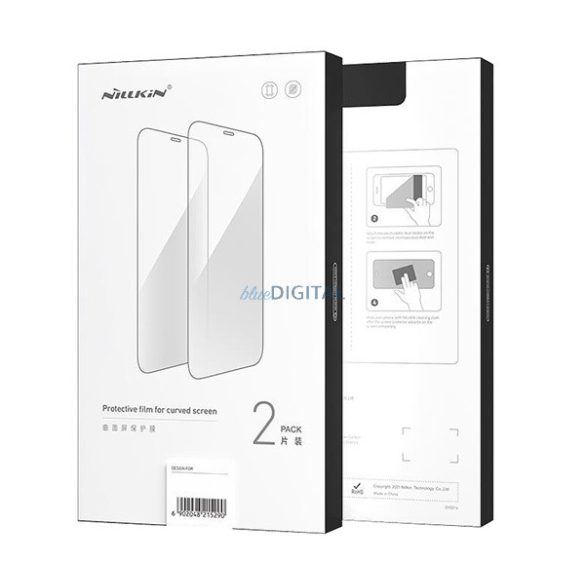 NILLKIN képernyővédő fólia 2db (full screen, ultravékony, 0.33mm) FEKETE Samsung Galaxy S24 Plus (SM-S926)