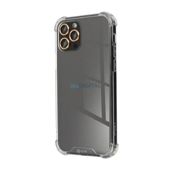 ROAR JELLY ARMOR műanyag telefonvédő (szilikon keret, ütésállóság, légpárnás sarok) ÁTLÁTSZÓ Samsung Galaxy S24 Ultra (SM-S928)