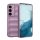 Szilikon telefonvédő (ütésállóság, kameravédő, 3D) LILA Samsung Galaxy S24 (SM-S921)