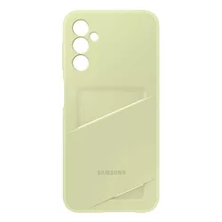   SAMSUNG szilikon telefonvédő (kártyazseb) LIME Samsung Galaxy A25 5G (SM-A256)
